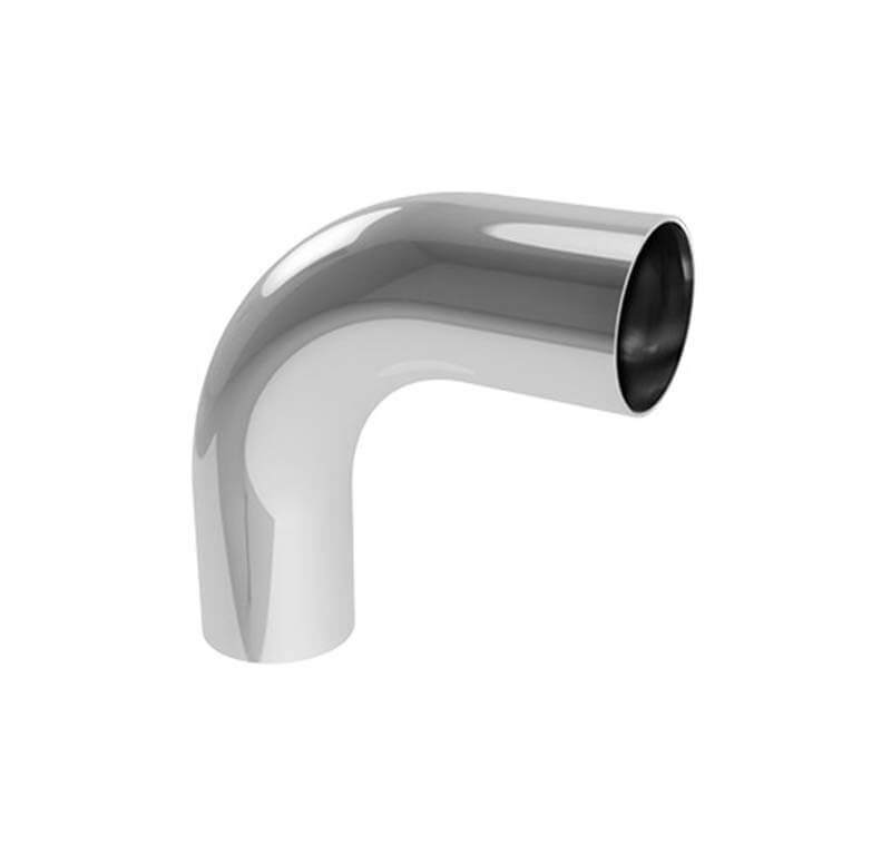 Curva Inox 90° OD PIPE com Prolongador - 2” (50mm)