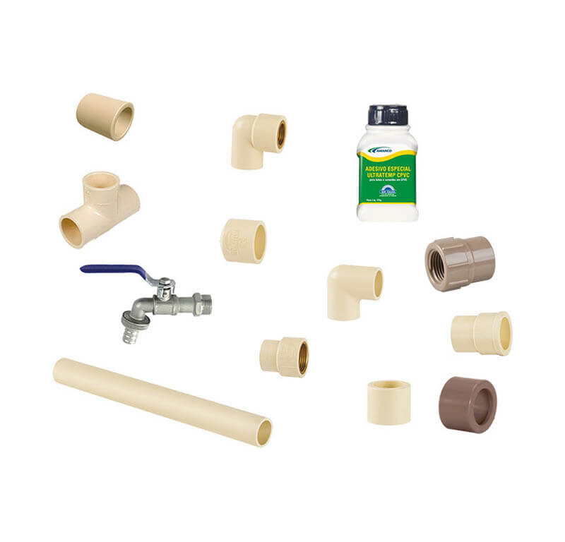 Kit Instalação Aquecedor Térmico (boiler)