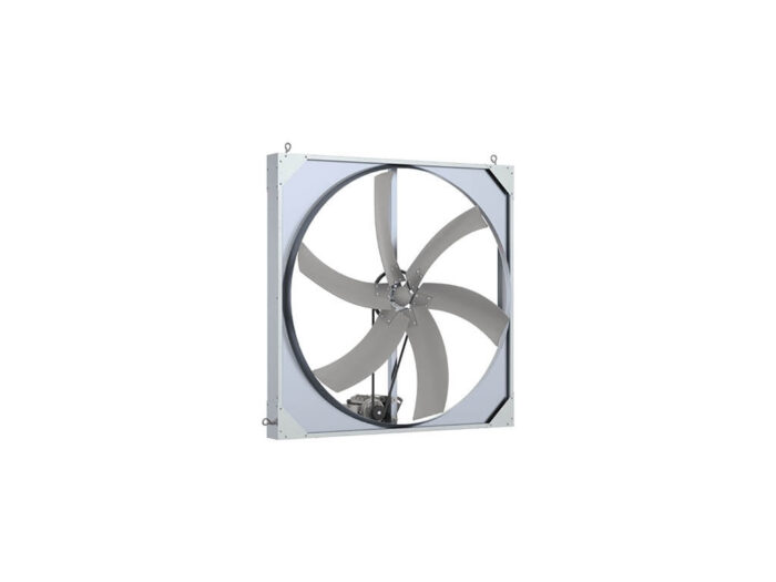 Ventilador turbo para conforto animal rebanho leiteiro